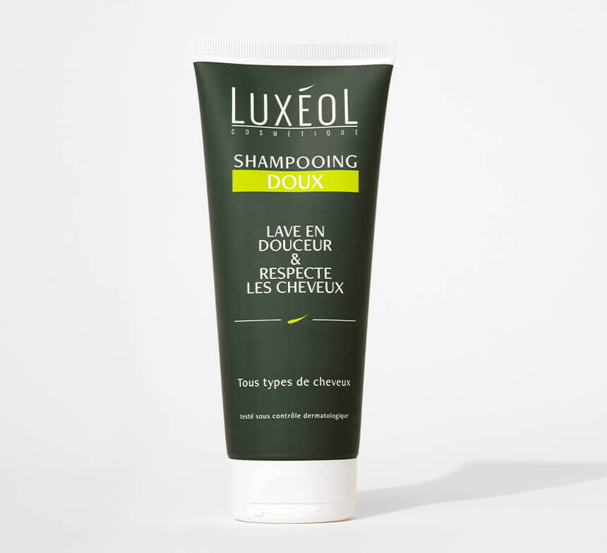 Zachte shampoo